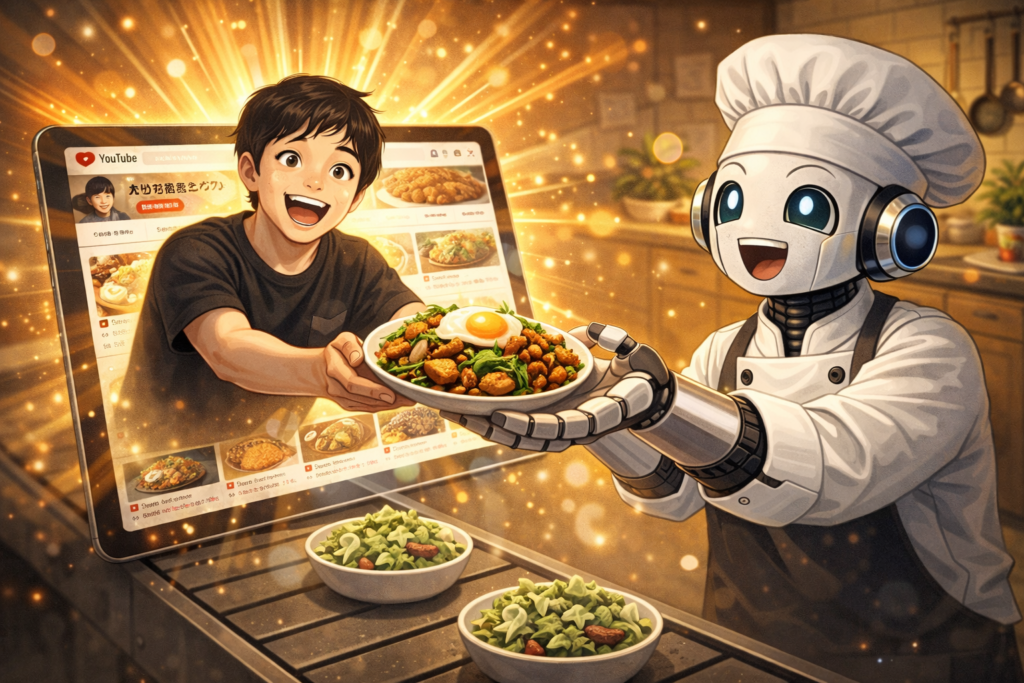 ワクワク感を取り戻したAI専属シェフ