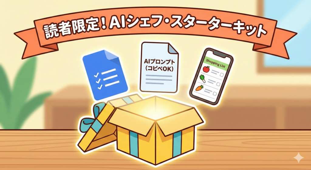 読者限定!A Iシェフ・スターターキット